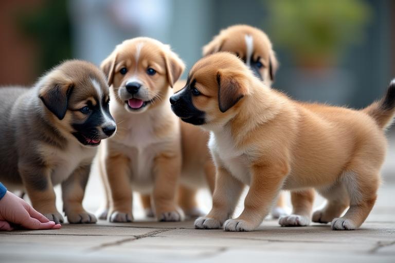 Socialisation chiot à Lyon